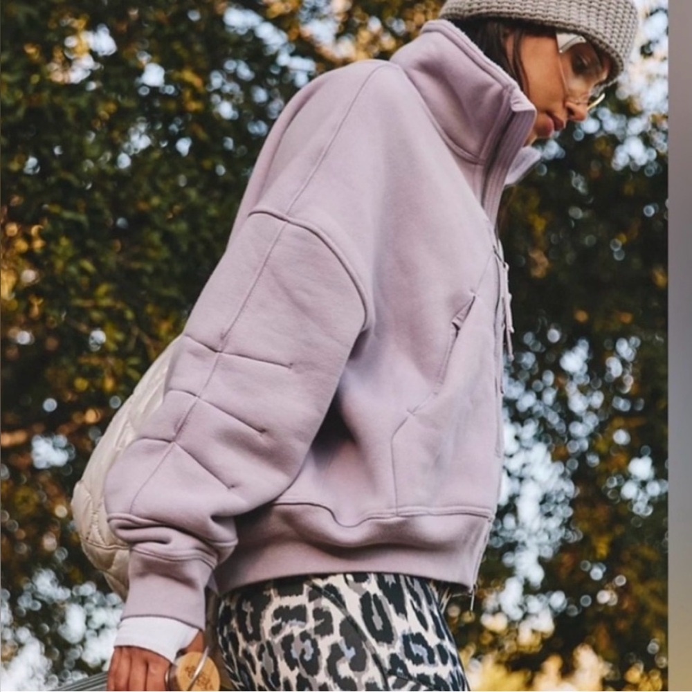 Free People Movement A Cut Above Zip Up Jacket - Picture 3 of 13